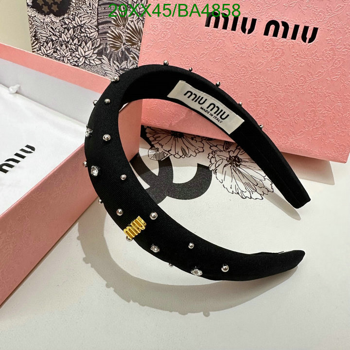 Headband-MIU MIU Code: BA4858 $: 29USD