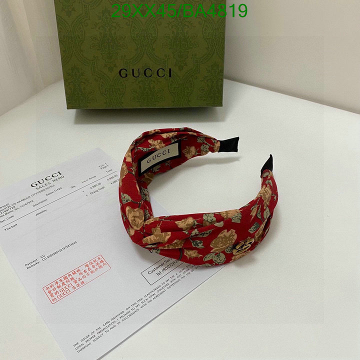 Headband-Gucci Code: BA4819 $: 29USD