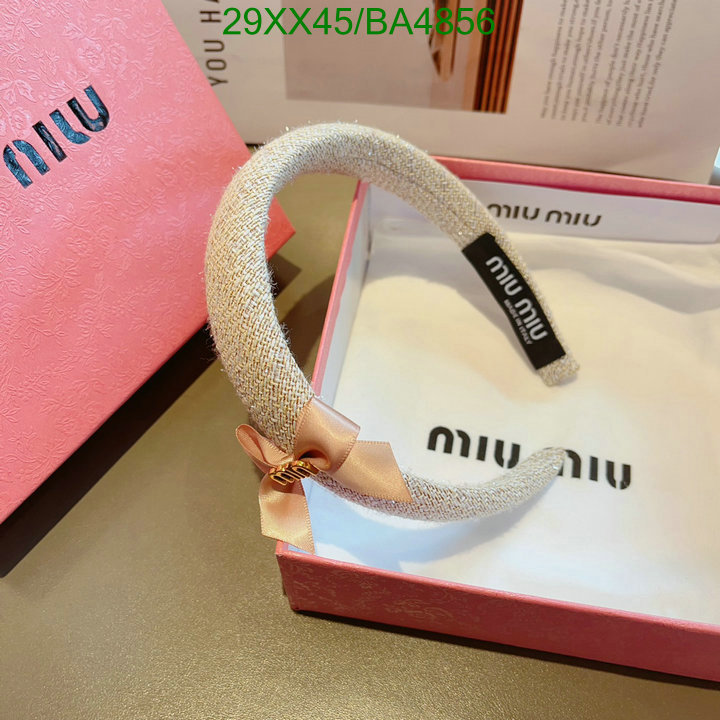 Headband-MIU MIU Code: BA4856 $: 29USD