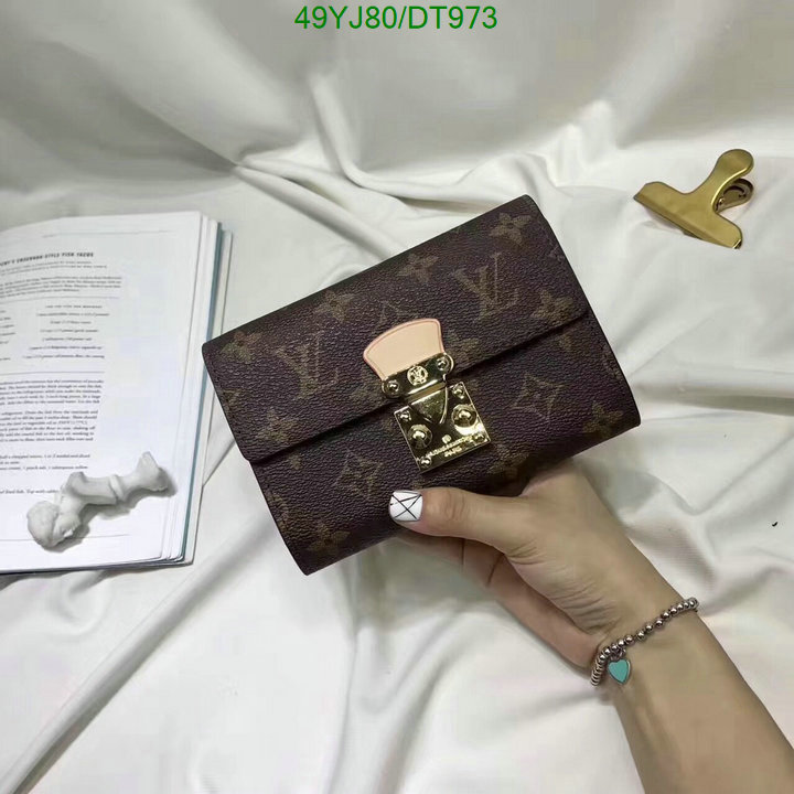 LV Bag-(4A)-Wallet- Code: DT973 $: 49USD