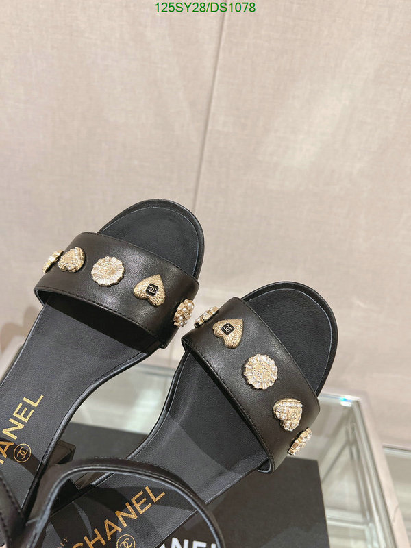 Women Shoes-Chanel Code: DS1078 $: 125USD