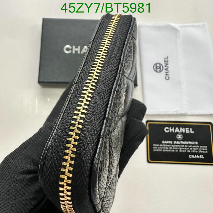 Chanel Bag-(4A)-Wallet- Code: BT5981 $: 45USD