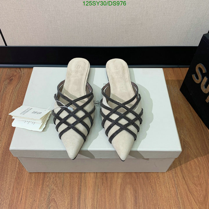 Women Shoes-Brunello Cucinelli Code: DS976 $: 125USD