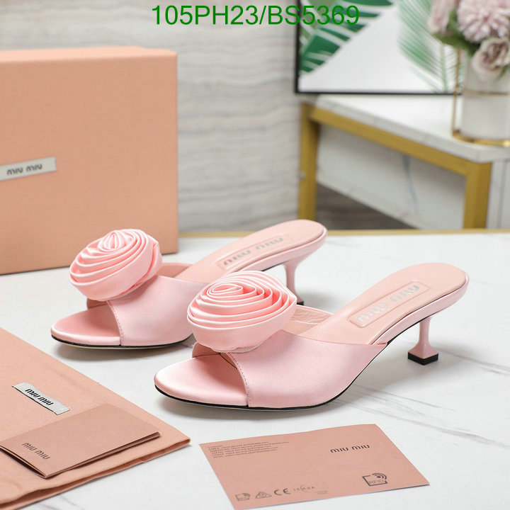 Women Shoes-Miu Miu Code: BS5369 $: 105USD