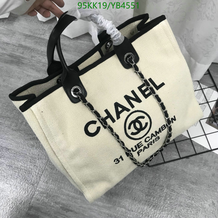 Chanel Bag-(4A)-Deauville Tote- Code: YB4551 $: 95USD