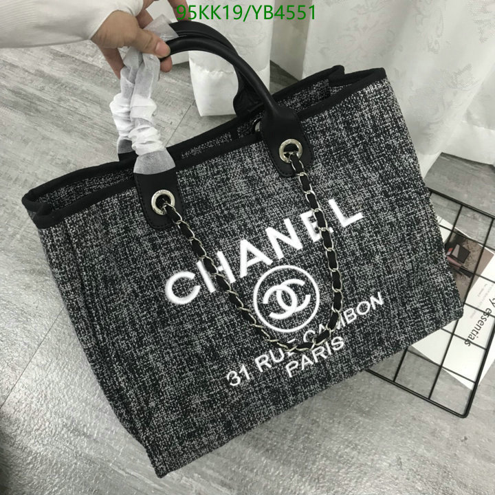 Chanel Bag-(4A)-Deauville Tote- Code: YB4551 $: 95USD