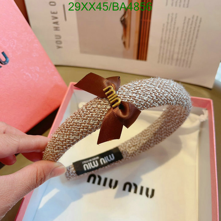 Headband-MIU MIU Code: BA4856 $: 29USD