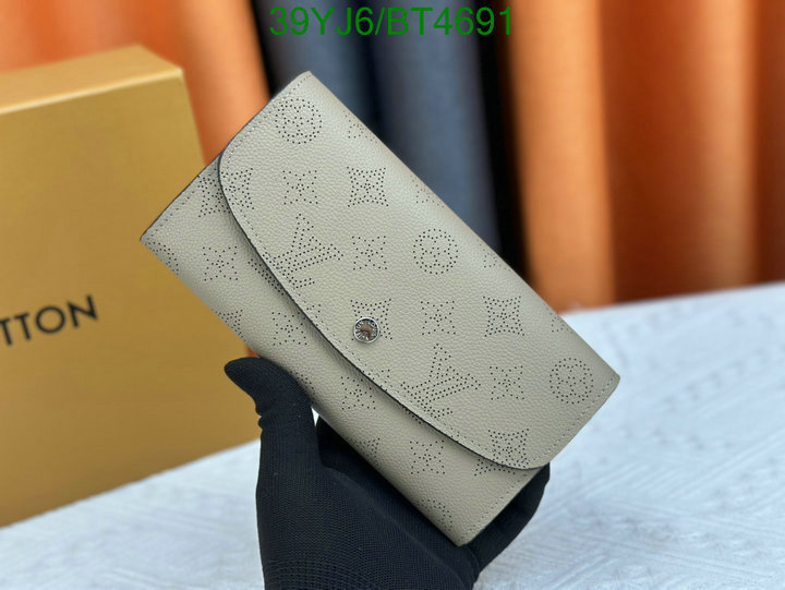 LV Bag-(4A)-Wallet- Code: BT4691 $: 39USD