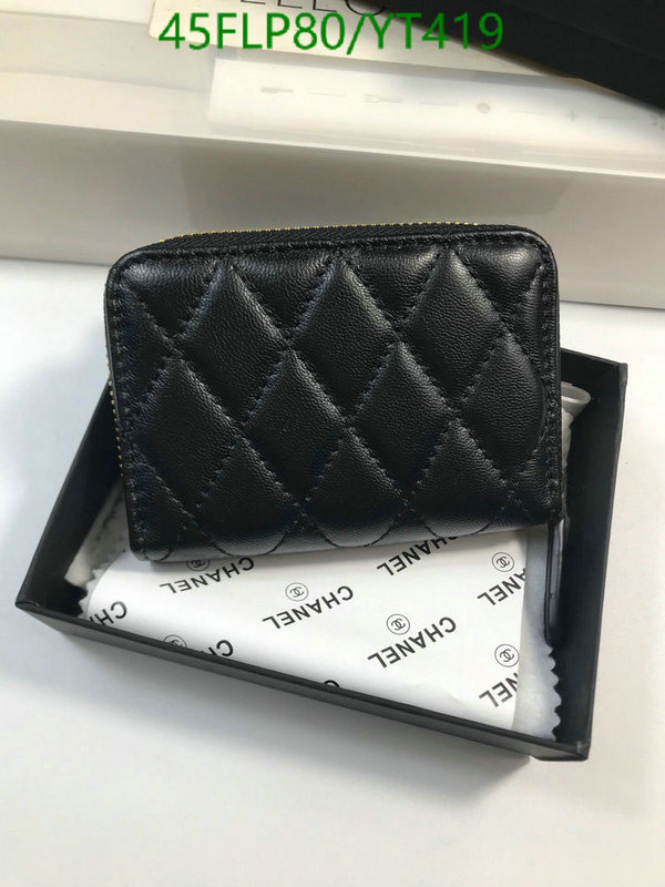 Chanel Bag-(4A)-Wallet- Code: YT419 $: 45USD