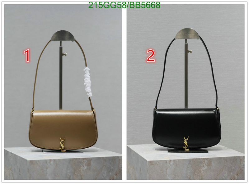 YSL Bag-(Mirror)-Crossbody- Code: BB5668 $: 215USD