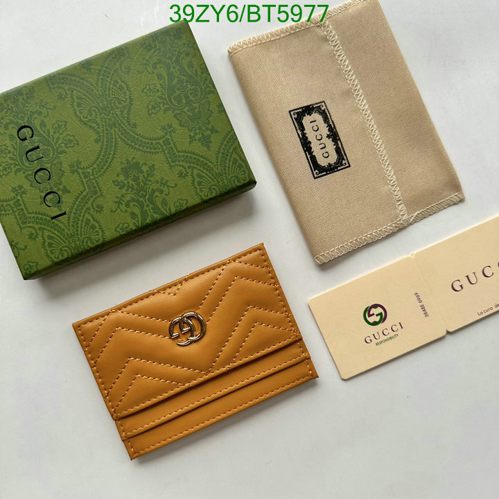 Gucci Bag-(4A)-Wallet- Code: BT5977 $: 39USD