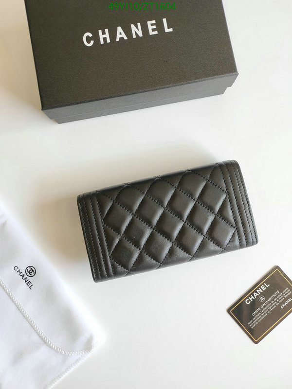 Chanel Bag-(4A)-Wallet- Code: ZT1604 $: 49USD