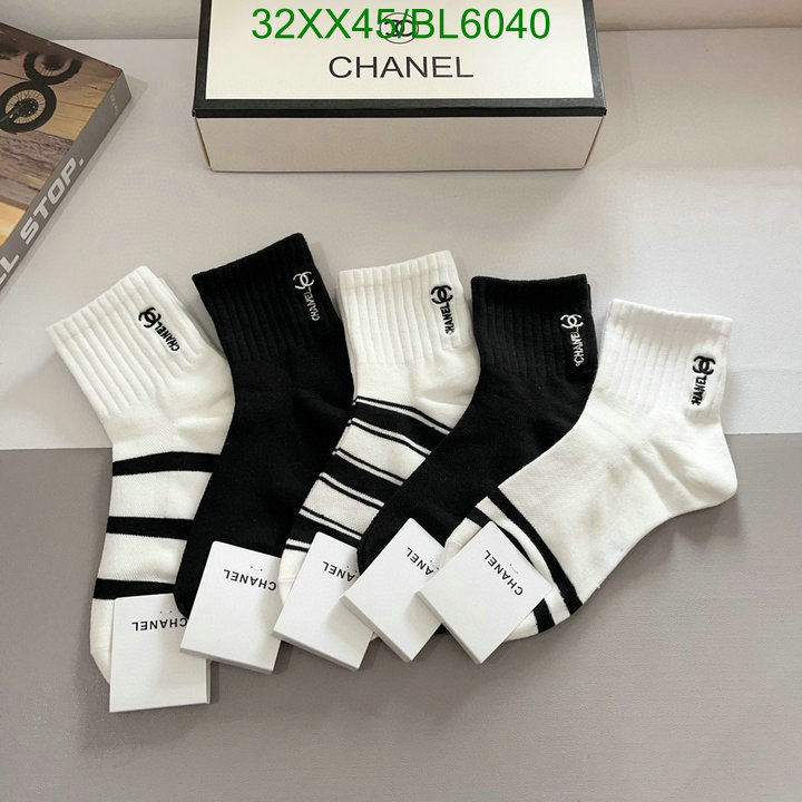 Sock-Chanel Code: BL6040 $: 32USD