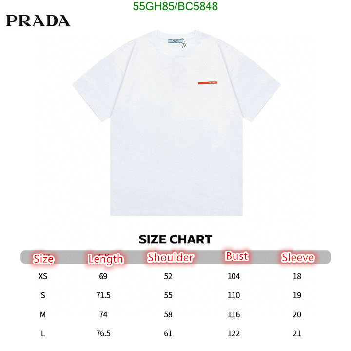 Clothing-Prada Code: BC5848 $: 55USD