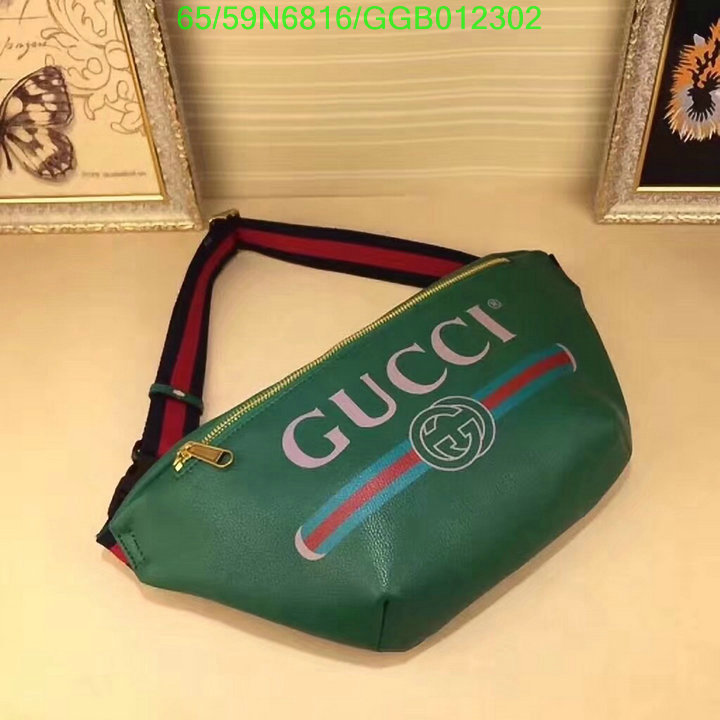 Gucci Bag-(4A)-Belt Bag-Chest Bag-- Code:GGB012302 $: 65USD