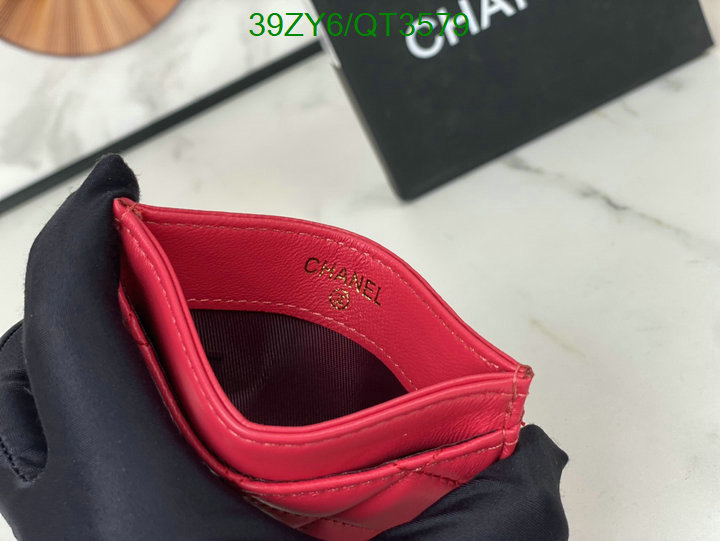 Chanel Bag-(4A)-Wallet- Code: QT3579 $: 39USD