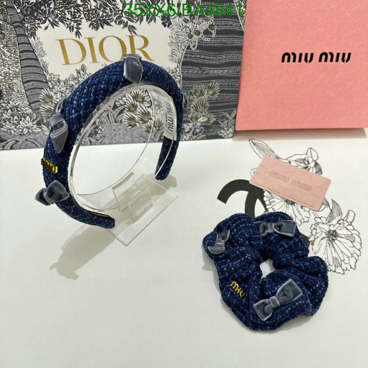 Headband-MIU MIU Code: BA4841 $: 29USD