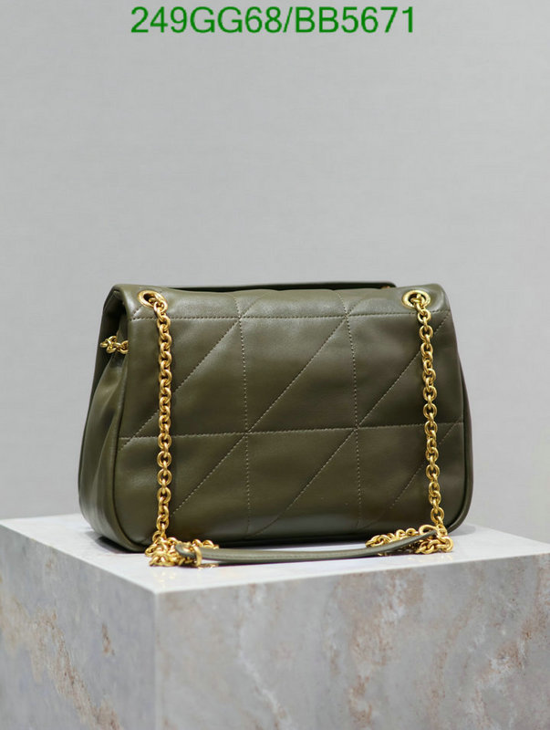 YSL Bag-(Mirror)-Crossbody- Code: BB5671 $: 249USD