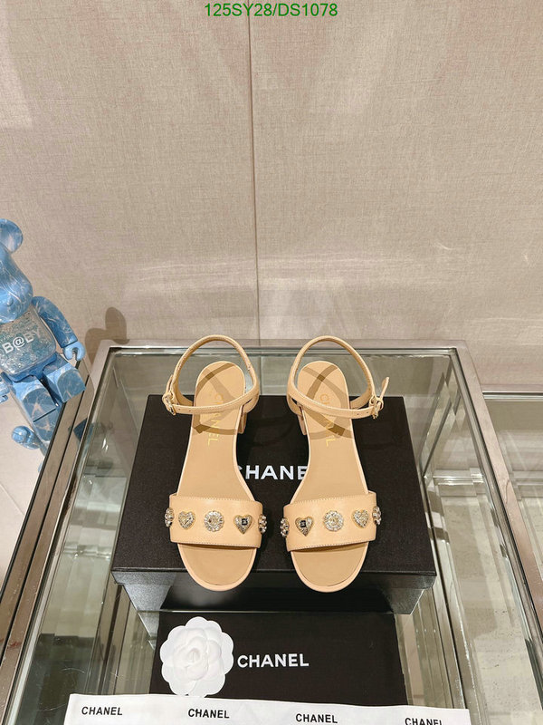 Women Shoes-Chanel Code: DS1078 $: 125USD