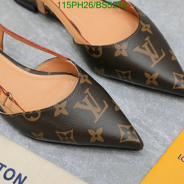 Women Shoes-LV Code: BS5278 $: 115USD