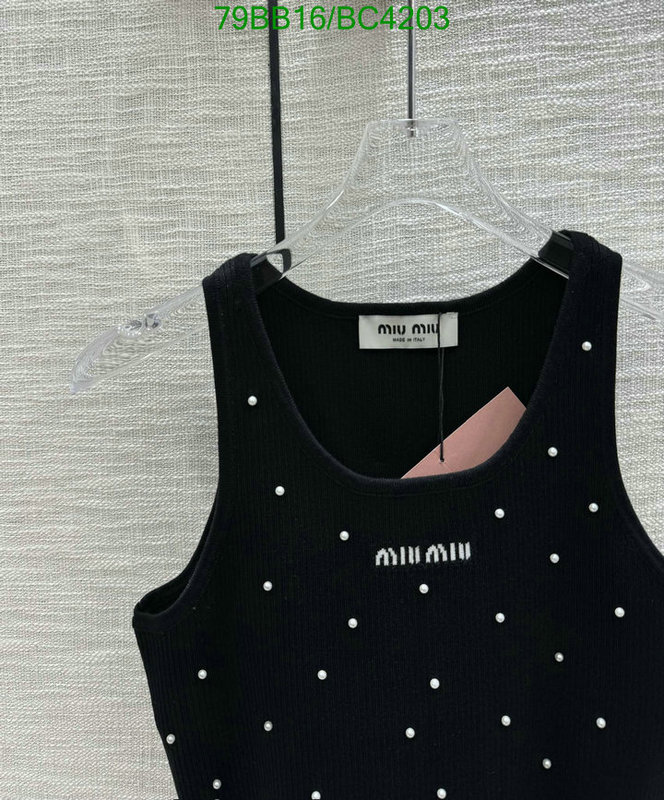Clothing-MIUMIU Code: BC4203 $: 79USD