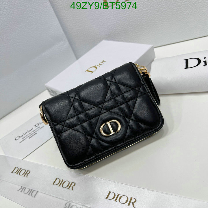 Dior Bag-(4A)-Wallet- Code: BT5974 $: 49USD