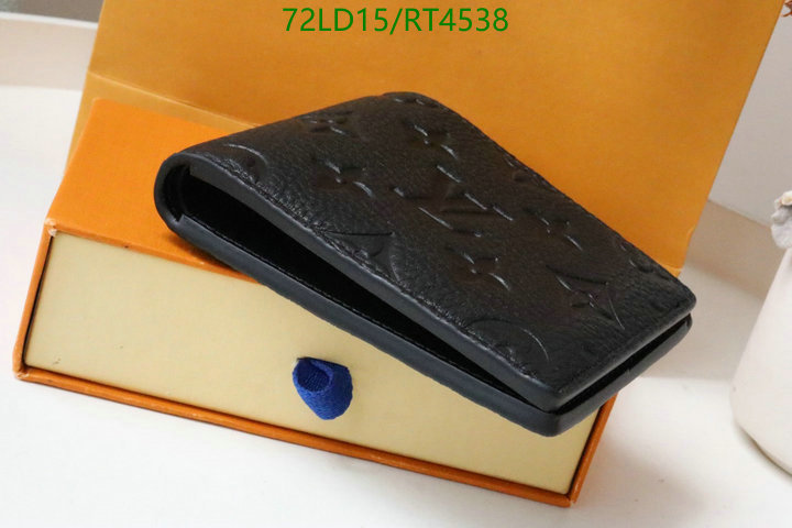 LV Bag-(Mirror)-Wallet- Code: RT4538 $: 72USD
