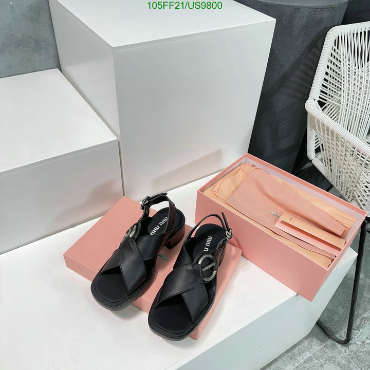 Women Shoes-Miu Miu Code: US9800 $: 105USD