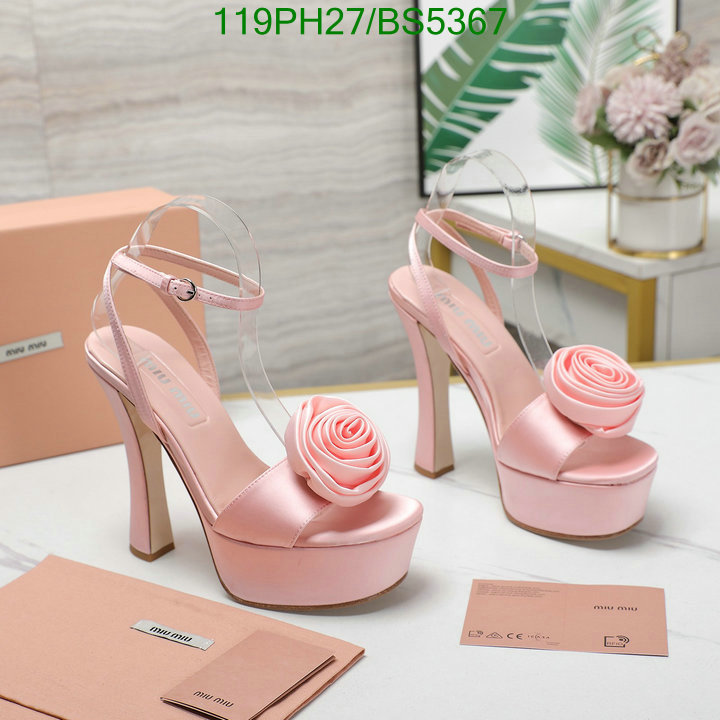 Women Shoes-Miu Miu Code: BS5367 $: 119USD