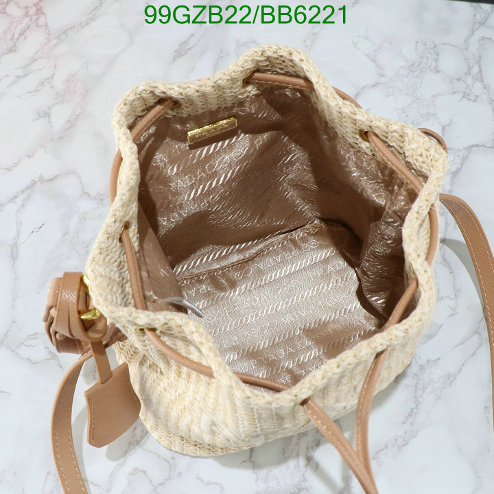 Prada Bag-(4A)-Bucket Bag- Code: BB6221 $: 99USD
