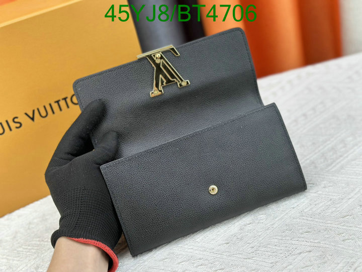 LV Bag-(4A)-Wallet- Code: BT4706 $: 45USD