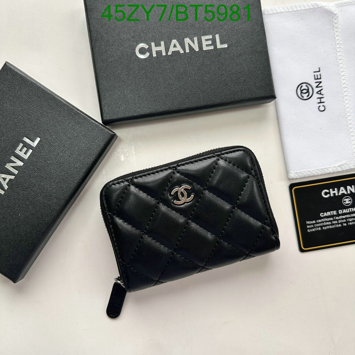 Chanel Bag-(4A)-Wallet- Code: BT5981 $: 45USD