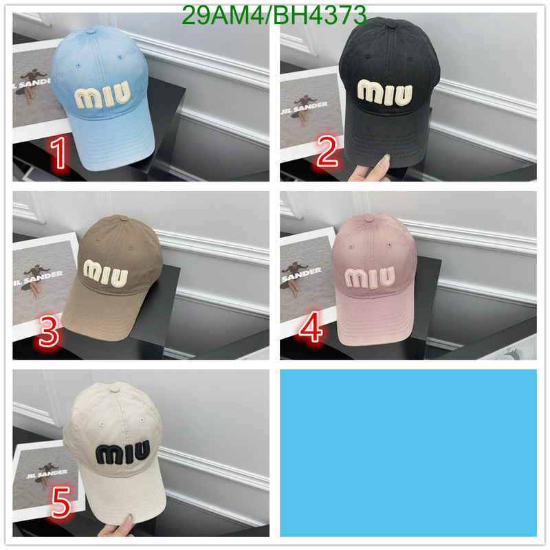 Cap-(Hat)-Miu Miu Code: BH4373 $: 29USD