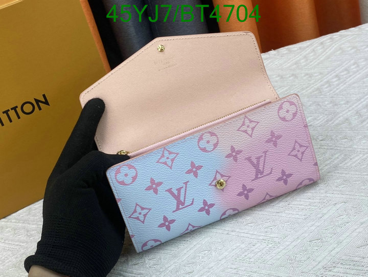 LV Bag-(4A)-Wallet- Code: BT4704 $: 45USD