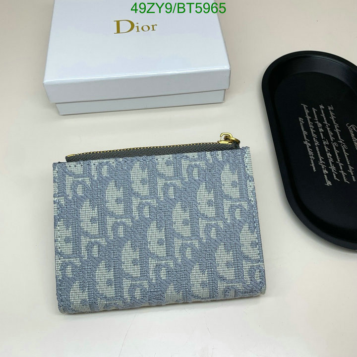 Dior Bag-(4A)-Wallet- Code: BT5965 $: 49USD