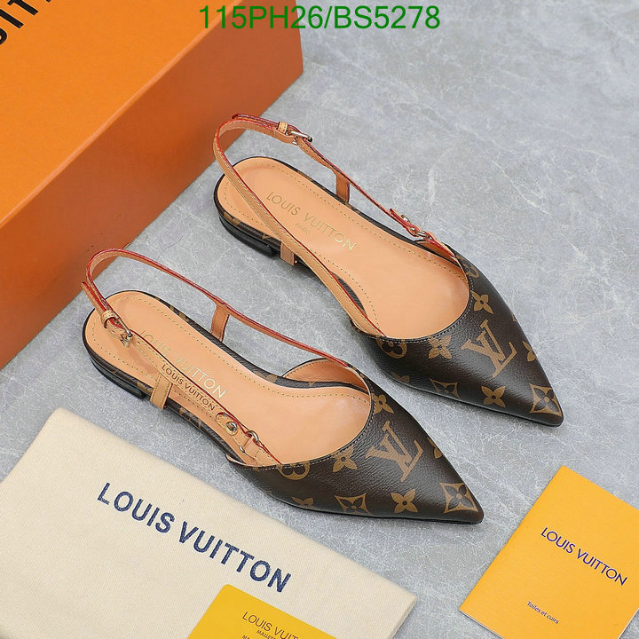 Women Shoes-LV Code: BS5278 $: 115USD