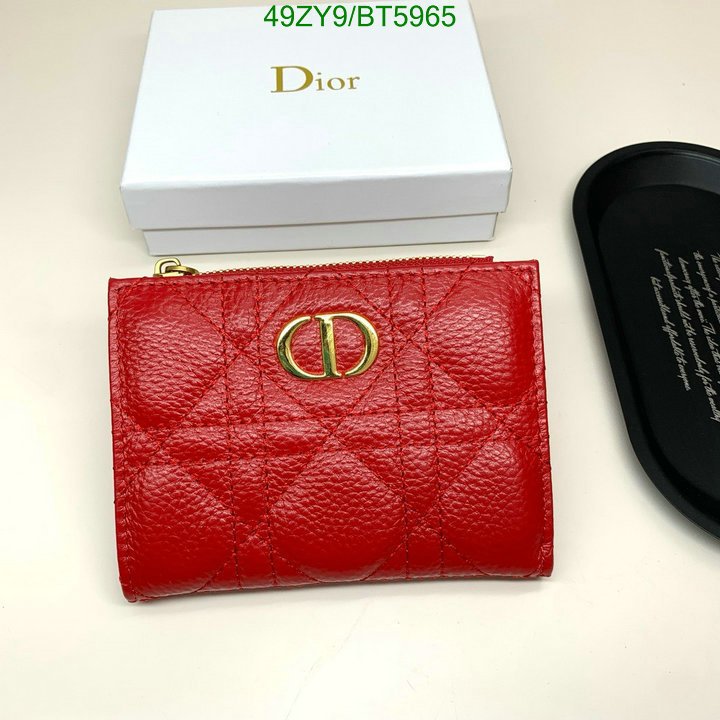 Dior Bag-(4A)-Wallet- Code: BT5965 $: 49USD