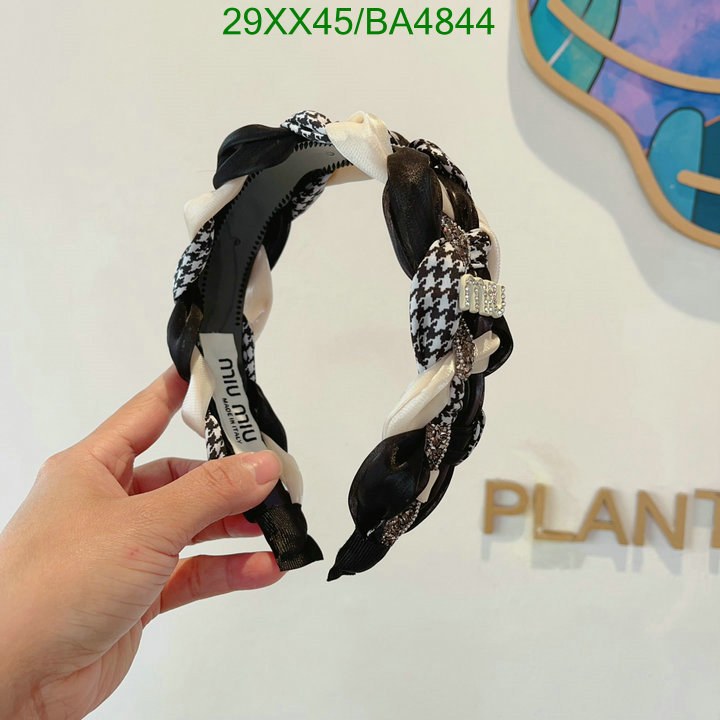 Headband-MIU MIU Code: BA4844 $: 29USD