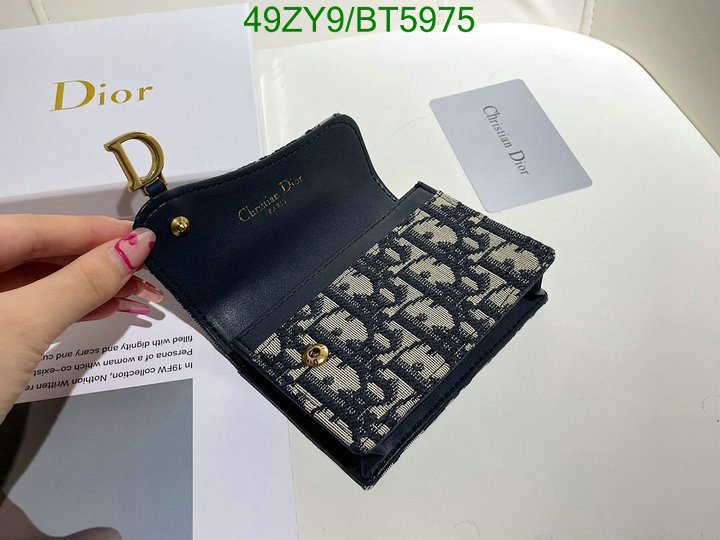 Dior Bag-(4A)-Wallet- Code: BT5975 $: 49USD