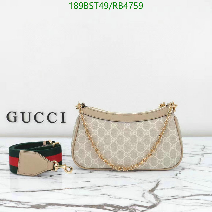 Gucci Bag-(Mirror)-Handbag- Code: RB4759 $: 189USD