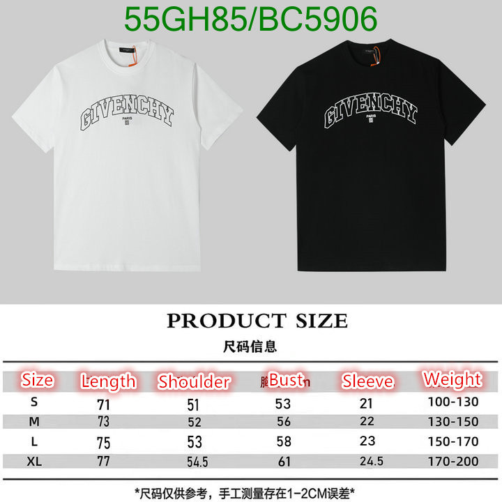 Clothing-Givenchy Code: BC5906 $: 55USD