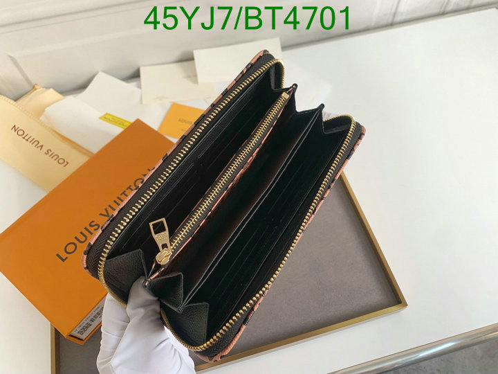 LV Bag-(4A)-Wallet- Code: BT4701 $: 45USD