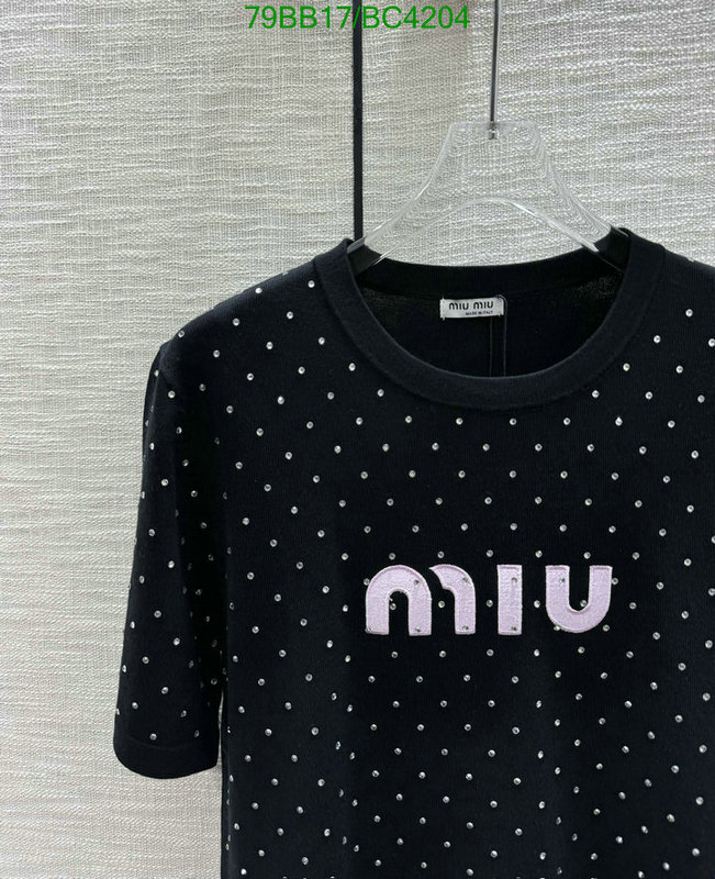 Clothing-MIUMIU Code: BC4204 $: 79USD