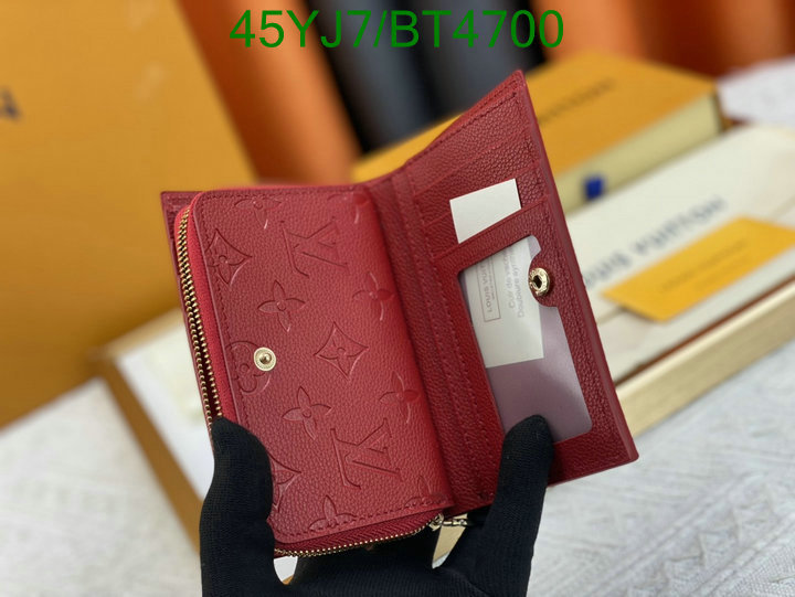 LV Bag-(4A)-Wallet- Code: BT4700 $: 45USD