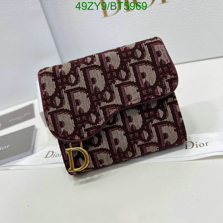 Dior Bag-(4A)-Wallet- Code: BT5969 $: 49USD