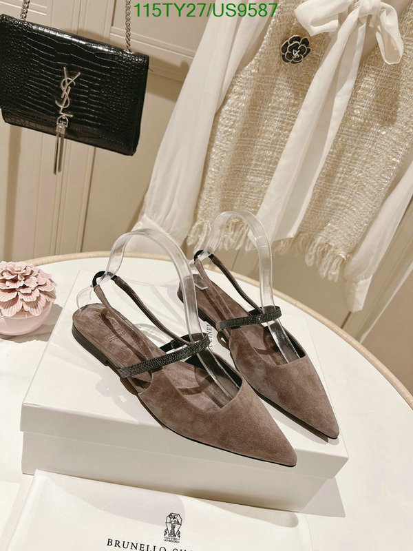 Women Shoes-Brunello Cucinelli Code: US9587 $: 115USD