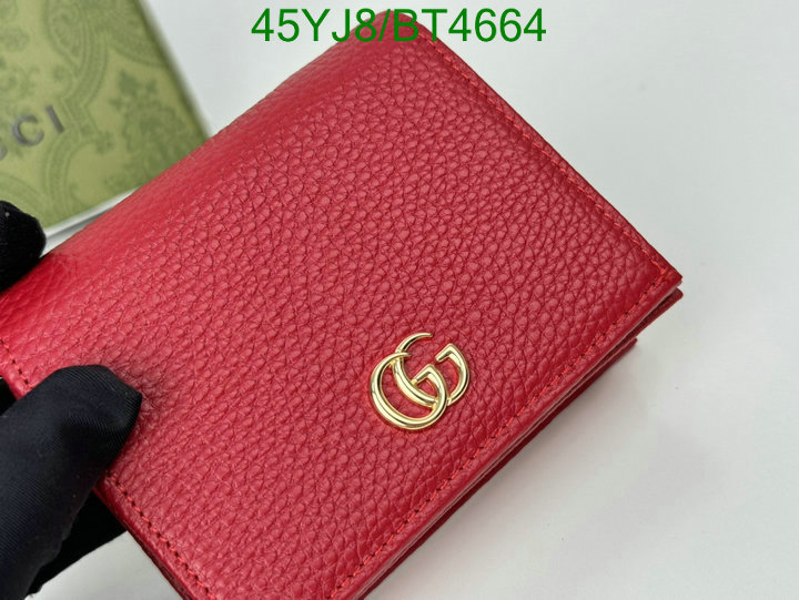 Gucci Bag-(4A)-Wallet- Code: BT4664 $: 45USD