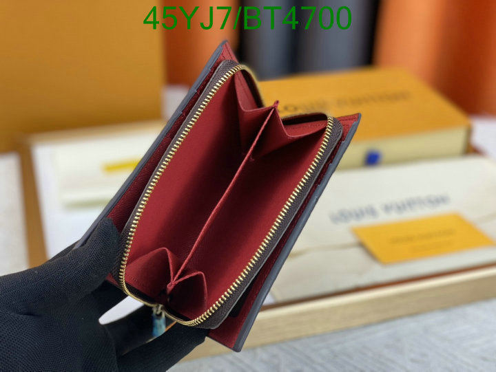 LV Bag-(4A)-Wallet- Code: BT4700 $: 45USD