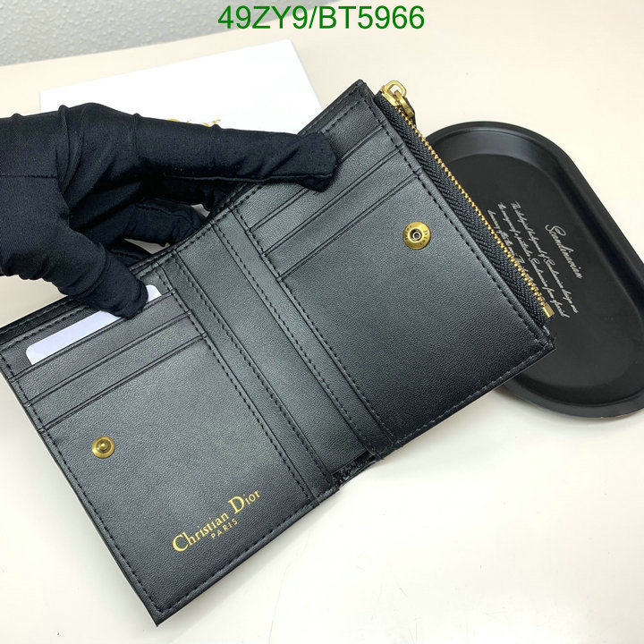 Dior Bag-(4A)-Wallet- Code: BT5966 $: 49USD
