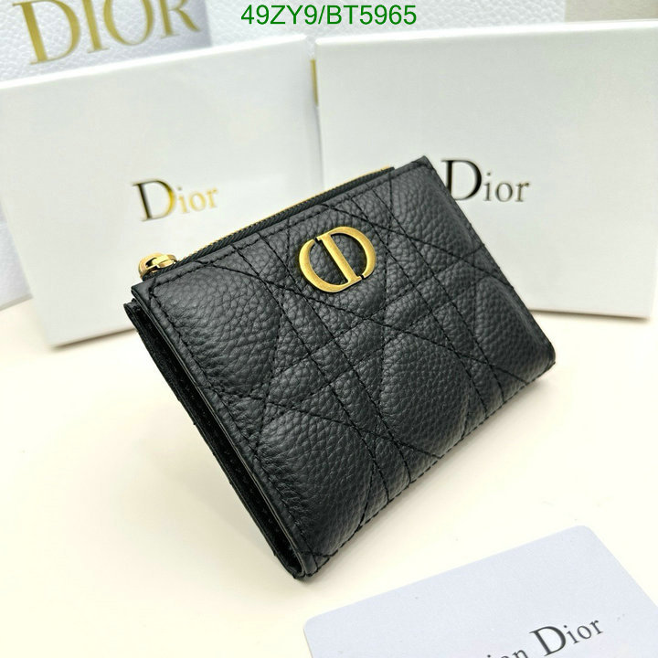 Dior Bag-(4A)-Wallet- Code: BT5965 $: 49USD